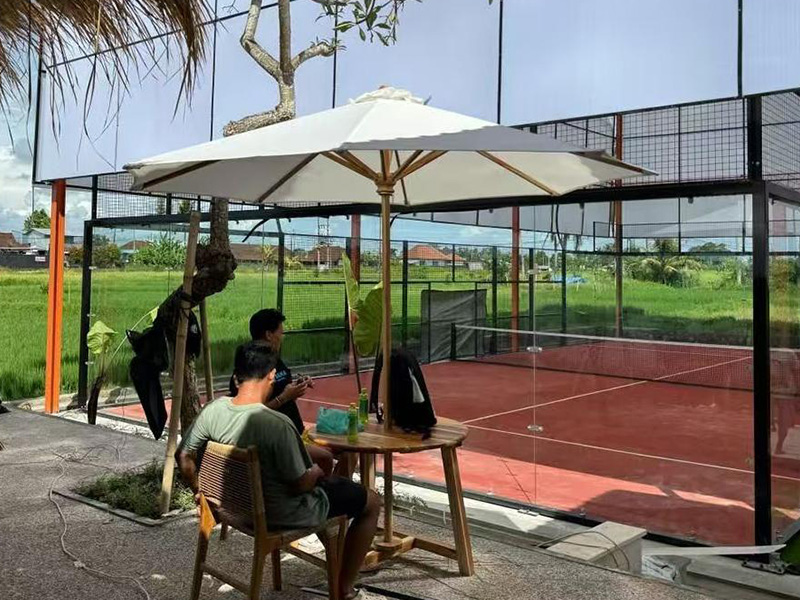 Pistas de pádel instaladas en Bali, Indonesia 2023