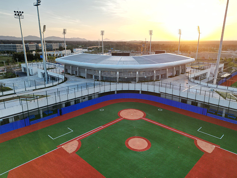 Campo de béisbol instalado en Fuzhou, China 2022