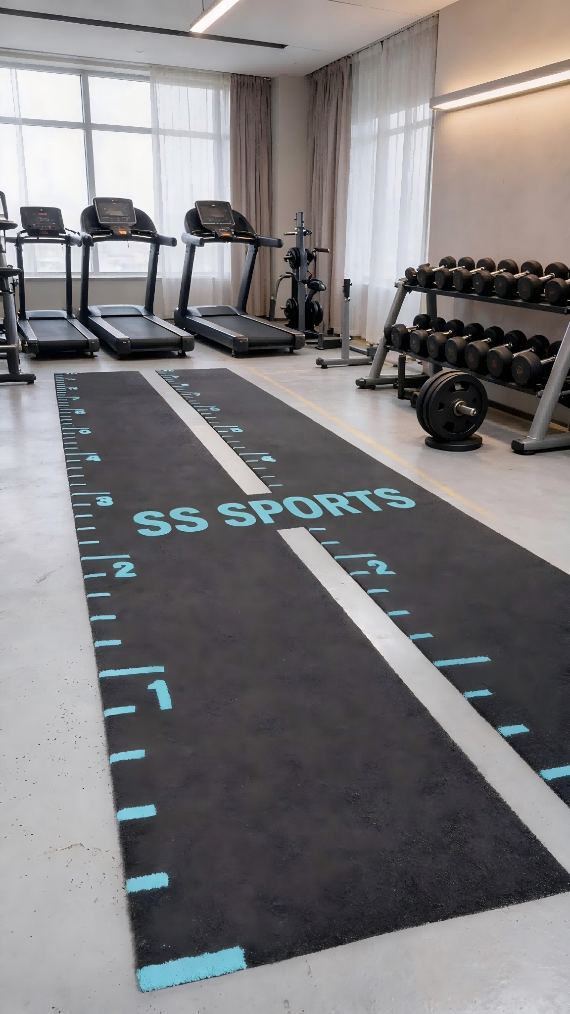 Gimnasio césped G011